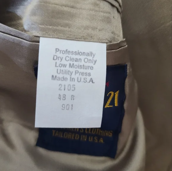 Studio21 3 Button Men's Blazer - Picture 6 of 7